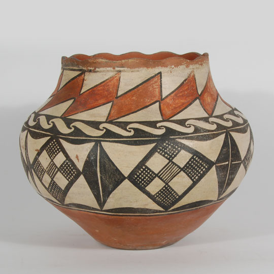 Historic Zia Pueblo Pottery - 24707